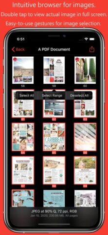 PDF to JPG — Converter для iOS — скриншот 3
