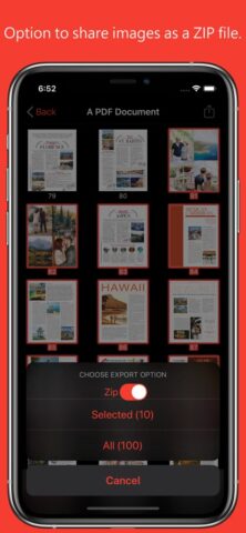 PDF to JPG — Converter для iOS — скриншот 4