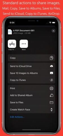 PDF to JPG — Converter для iOS — скриншот 5