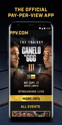 PPV.COM для Android — скриншот 1