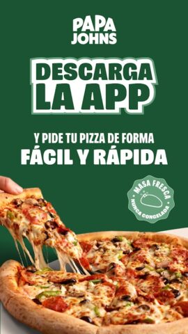 Papa John’s Chile для Android — скриншот 1