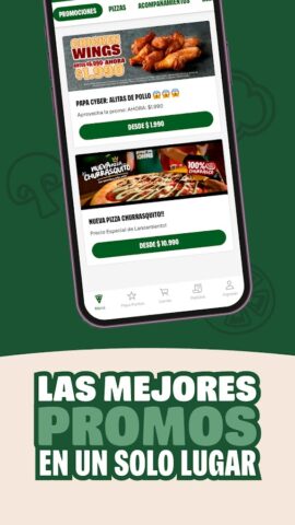 Papa John’s Chile для Android — скриншот 2