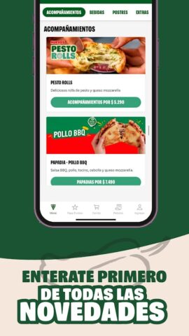 Papa John’s Chile для Android — скриншот 4