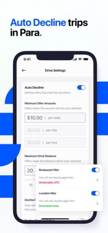 Para – Gig Drivers Earn More для iOS — скриншот 5