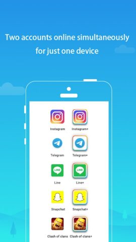 Parallel Space Pro — app clone для Android — скриншот 1