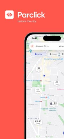 Book Parking Spaces — Parclick для iOS — скриншот 1