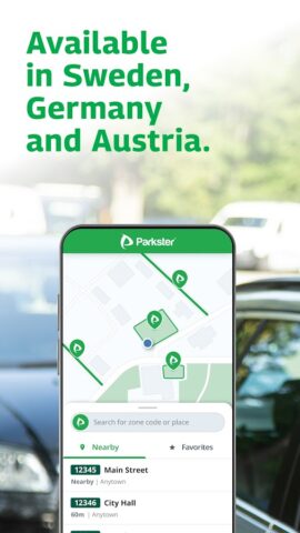 Parkster — Smooth parking для Android — скриншот 1