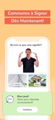 Pause LSF — Langue des Signes для Android — скриншот 1