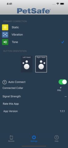 PetSafe SMART DOG Trainer для iOS — скриншот 2