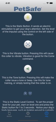PetSafe SMART DOG Trainer для iOS — скриншот 3