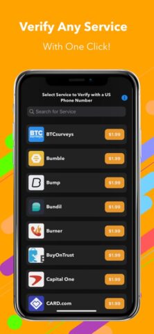 SMS Verification — PhoneVerify для iOS — скриншот 1