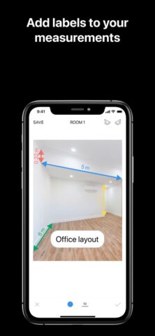 Измерение КомнатーПлан Квартиры для iOS — скриншот 3