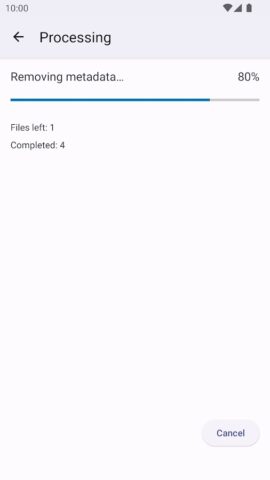 Photo Metadata Remover для Android — скриншот 3