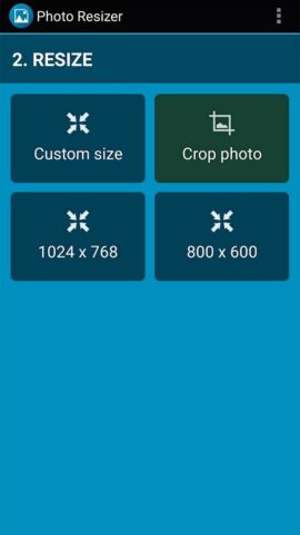 Photo Resizer (Фото размер) для Android — скриншот 2