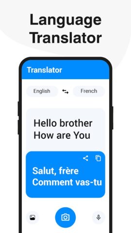 фото переводчик текста для Android — скриншот 1