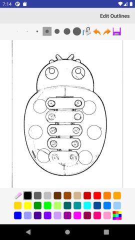 Photo to Coloring Book для Android — скриншот 3