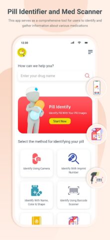 Pill Identifier & Med Scanner для Android — скриншот 1