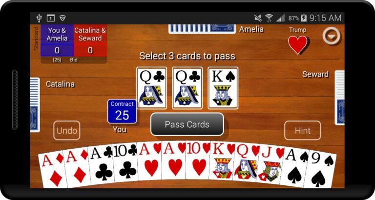 Pinochle Classic для Android — скриншот 5