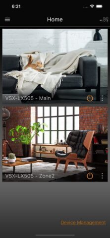 Pioneer Remote App для iOS — скриншот 1