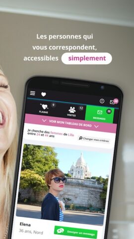 Place des Célibataires для Android — скриншот 2