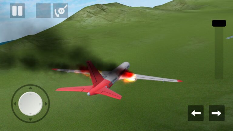 Plane Crash: Flight Simulator для Android — скриншот 1