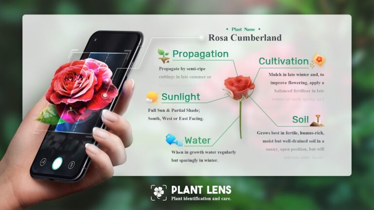 Plant Lens Plant identifier для Android — скриншот 1