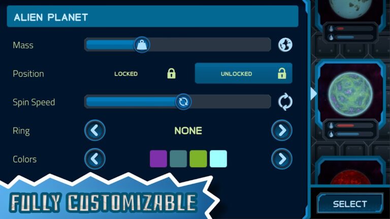 Карманная галактика: песочница для Android — скриншот 4