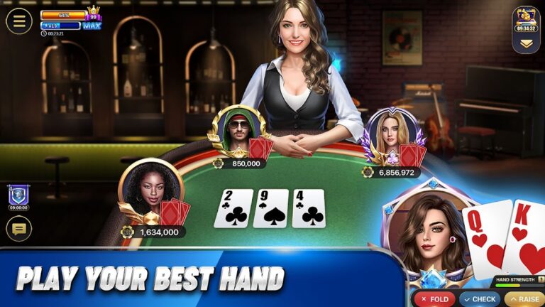 Poker Live: Texas Holdem Game для Android — скриншот 2