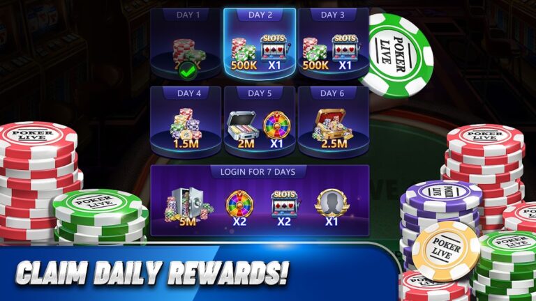 Poker Live: Texas Holdem Game для Android — скриншот 4