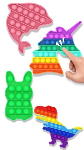 Pop It Fidget 3D для Android — скриншот 3