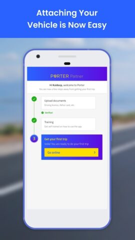 Porter Driver Partner App для Android — скриншот 1