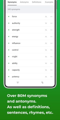 Power Thesaurus для Android — скриншот 2