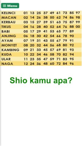 Prediksi Togel Jitu для Android — скриншот 5