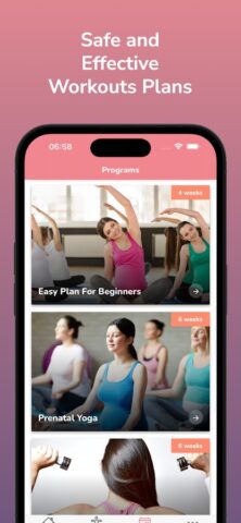 Упражнения для беременных для Android — скриншот 2