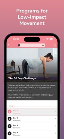 Упражнения для беременных для Android — скриншот 3
