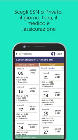 Prenoting Poliambulanza для Android — скриншот 2