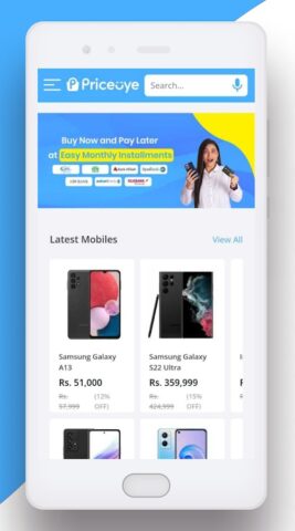 Priceoye Online Mobile Shop для Android — скриншот 3