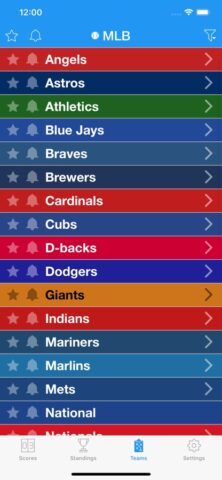 Pro Baseball Live Radio Stream для iOS — скриншот 4