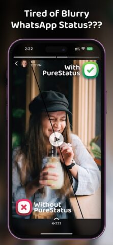 ПюрСтатус (PureStatus) для Android — скриншот 1