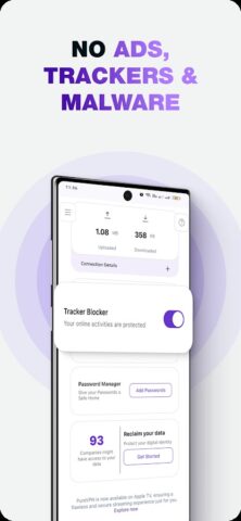 PureVPN: Быстро и безопасно для Android — скриншот 3