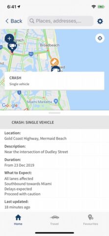 QLDTraffic для iOS — скриншот 2