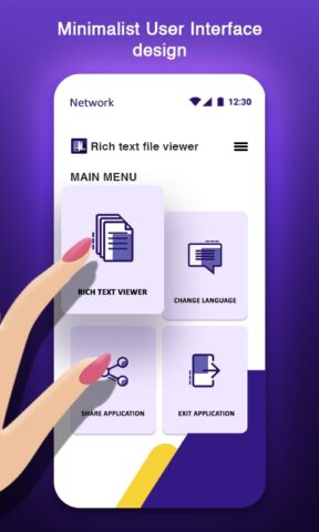 RTF Viewer RTF File Reader для Android — скриншот 3