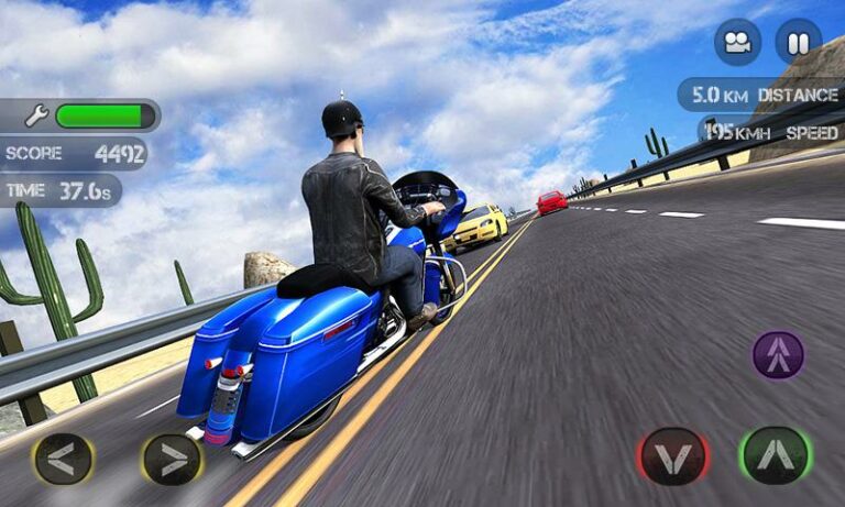 Race the Traffic Moto для Android — скриншот 3