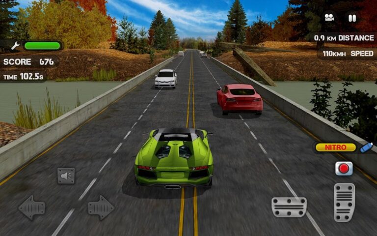 Race the Traffic Nitro для Android — скриншот 4