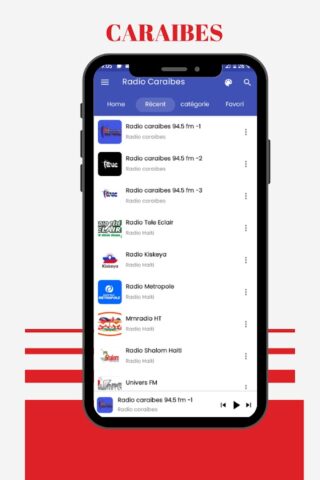 Radio Caraibes 94.5 Fm Haiti для Android — скриншот 2