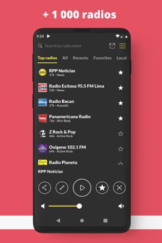 Радио Перу прямом эфире для Android — скриншот 2