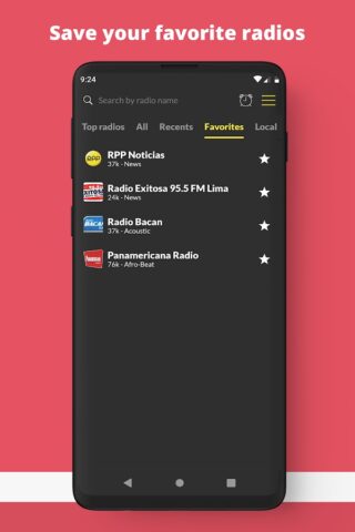 Радио Перу прямом эфире для Android — скриншот 3