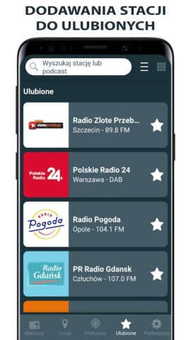 Radio Internetowe Polska для Android — скриншот 3