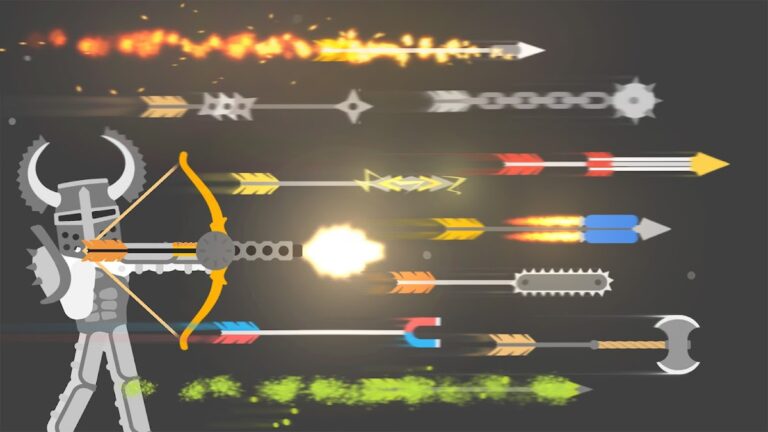 Ragdoll Archers для Android — скриншот 1