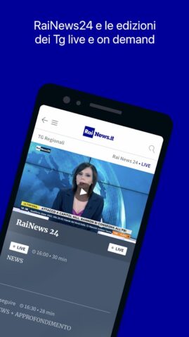 RaiNews для Android — скриншот 4